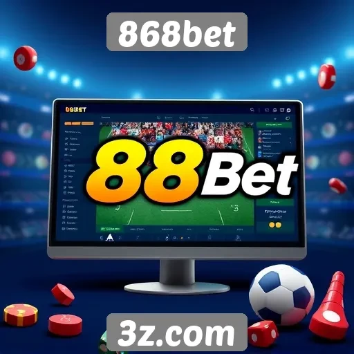 Interface do usuário do 868bet melhora experiência de jogo