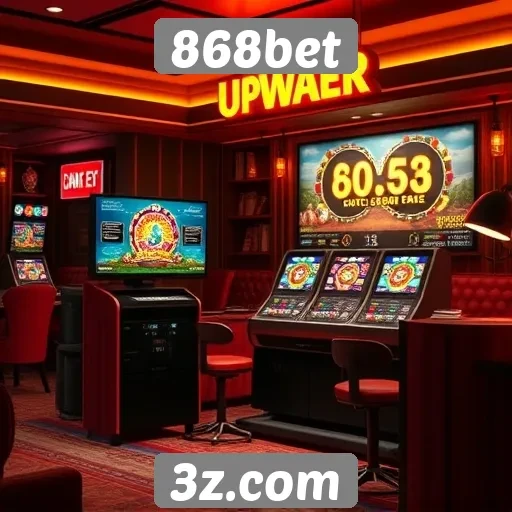 Facilidade de uso e design no site 868bet