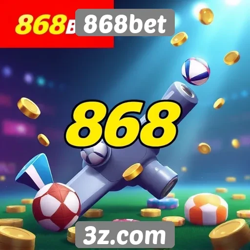 Variedade de jogos disponíveis na 868bet